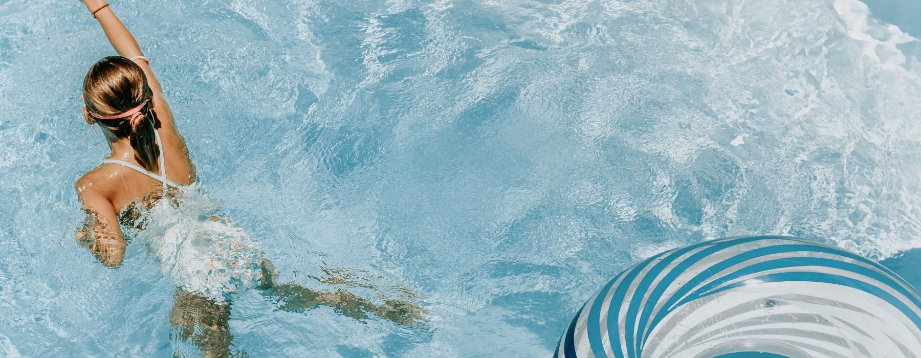 a person in the water