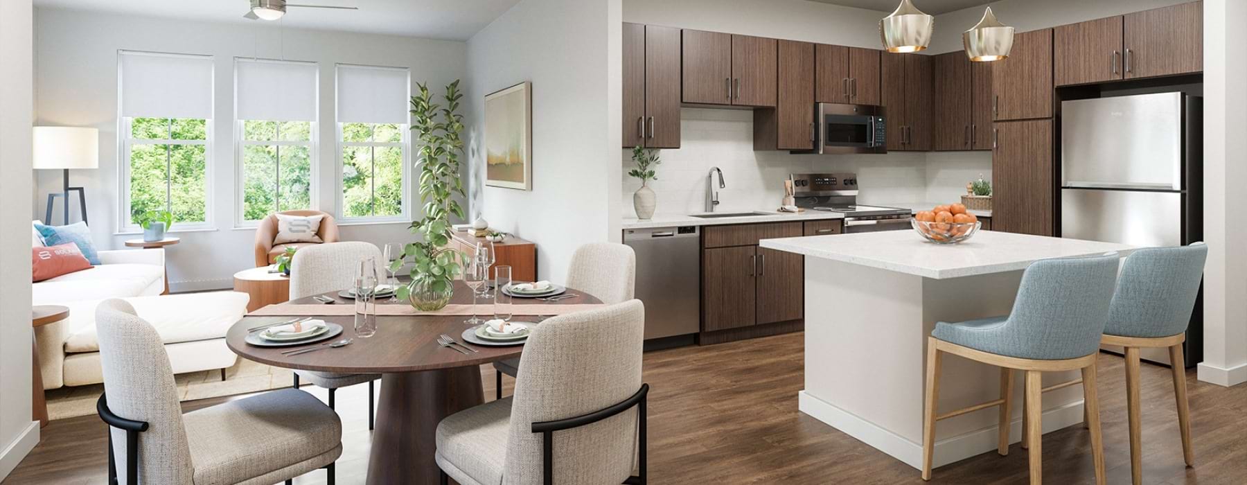 Three Bedroom Apartments